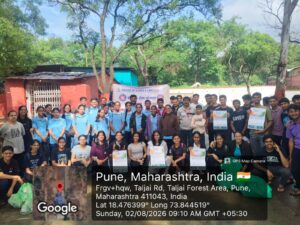 Tree Plantation and Cleanliness Drive in collaboration with Youvan and Prachi Shevgaonkar, a Climate Entrepreneur and the founder of Cool The Globe conducted at Taljai on 2nd August 2026.